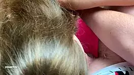 Petite teen sucks cock till creampie