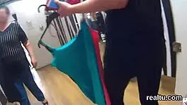 adorable czech teen gets seduced in shopping centre and enjoys pov experience