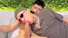 He licked my ass so wet! Then shoved his thick cock in my holes!