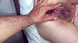 Brazilian Whore's Huge Anal Orgasm Dripping Wet