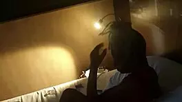 Mature fit mistress asks, Want me to strip for you?