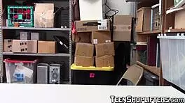 Tory Bellamy Rides Monster Cock Like A Thief At Work