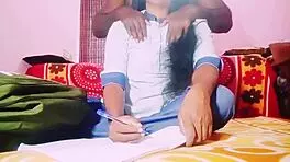 Teen feels intense pleasure with uncle