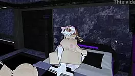 threesome with a petite femboy slut in group fun