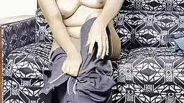 College girls rip clothes for intense pussy fingering with cucumber and anal