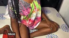 Nixie soft shows her sexy body with wet pussy