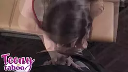 teen stepdaughter everly takes a creampie as punishment 😈