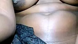 African petite black girl shows off her small tits in best porn scenes