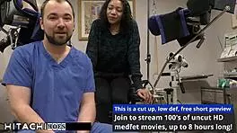 freshman gets mandatory hitachi orgasm from doctor-tampa - yasmine woods