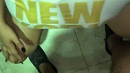 I Was in the Mood for Cleaning, But This Cute Young Colombian Bride with Big Ass Wants to Be Fucked Hard!