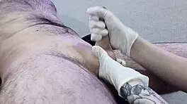 nurse shaves patients groin and ends with happy ending