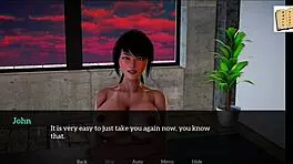 my new family game episode 61 with teen and big tits