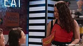 Boomer Gets Public Handjob from Genz Babe Outdoors