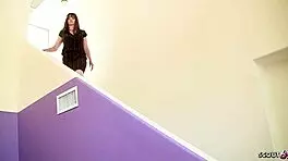 Big boobs mature step-mom teaches virgin teen to first time fuck in old young lesbian sex