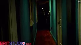 Dildo In The Woods At College Party