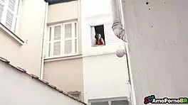 i was alone at home with her on saturday afternoon