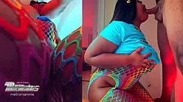 Slim bbw wants to swallow cum with her tongue rings?