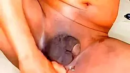 Caged Shemale Gets Anal Fuck To Orgasm