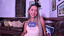 Pov 18Yo Gagging On Huge Cock - Tiny Latina Nasty Deepthroat Casting