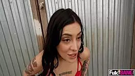 Tabatha Lust flaunts her perfect booty in public for hardcore fun 😈