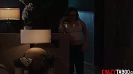 horny big tits teen leana lovings and big ass babe in lustful roleplay sex. deepthroat blowjob doggystyle.