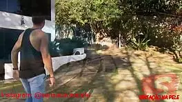 Fui Procurar Emprego De Segurança Na Mansão Da Madame E Acabei Comendo O Cuzinho Da Patroa Gostosa Na Beira Da Piscina Melody Antunes