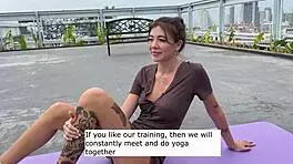 Babe From Yoga Class Gets Penetrated In POV