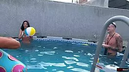 Want to join this gangbang sex party with rough hardcore double vaginal creampie?