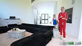 Tiny Cheerleader Has Secret Lesbian Crush - Coco Lovelock Charlie Forde