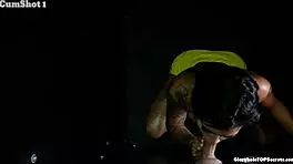 Brunette amateur loves big cock blowjob and cumshot