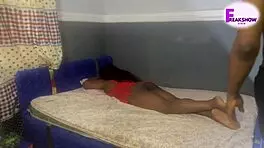 Freak missionary sex tape ends with squirting