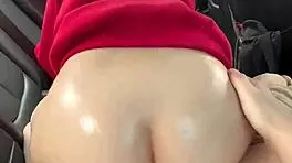 I fuck my stepsister roughly in the car