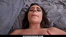 small 18+ tits tiny 18+ latina teen 18+ stepsister wants stepbrothers big dick after caught masturbating and horny pov