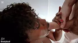 BBG Interracial Threesome With Lexy Luv: Double Penetration And Oral Creampie