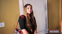 skinny cute blonde madelyn and brunette sofia finger fuck each others twat