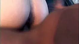 Young black teen 18+ rides big cock in doggystyle