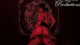 Gothic Girl Rituals Sex With Boyfriend In Doggystyle