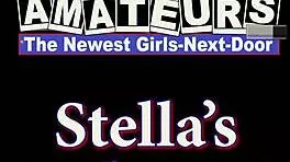 skinny brunette stella 2 masturbates sucks big boner eats cum