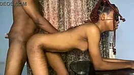 Sexy brown skin beauty is so EAGER to get her PUSSY FUCKED