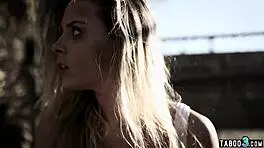 Homeless teen cleaned and roughly fucked by a perv stranger