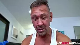 Blonde Kallie Taylor gets caught stealing and punished with blowjob and doggystyle