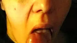 Hot Amateur Teen Gives Wet Blowjob and Gets Throat Fucked