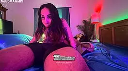 shy latina delivery girl candy teases with her natural tits, craving that big black cock deep in her wet pussy