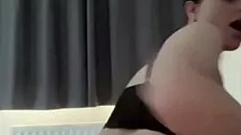 Horny British Slut Shares Her Solo Masturbation Session on Webcam