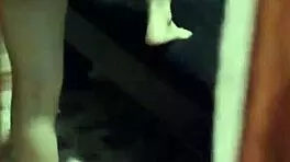 Spying on Latina Slut, She Catches Me and Begs for Doggy Fuck