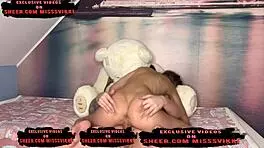 Oh, Fucking Her While Parents Are Not at Home! Petite Teen Creampie in Perfect Body!