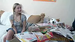 kumalott - euro teen 18+ screwed on the couch anally