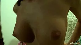 slim teen 18+ angelina juicy vibrator orgasm 😍