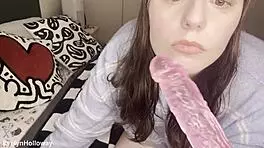 i do ass to mouth again with my dildo, feeling submissive