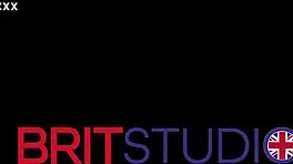 Head girl dominates naughty student with spanking and squirting